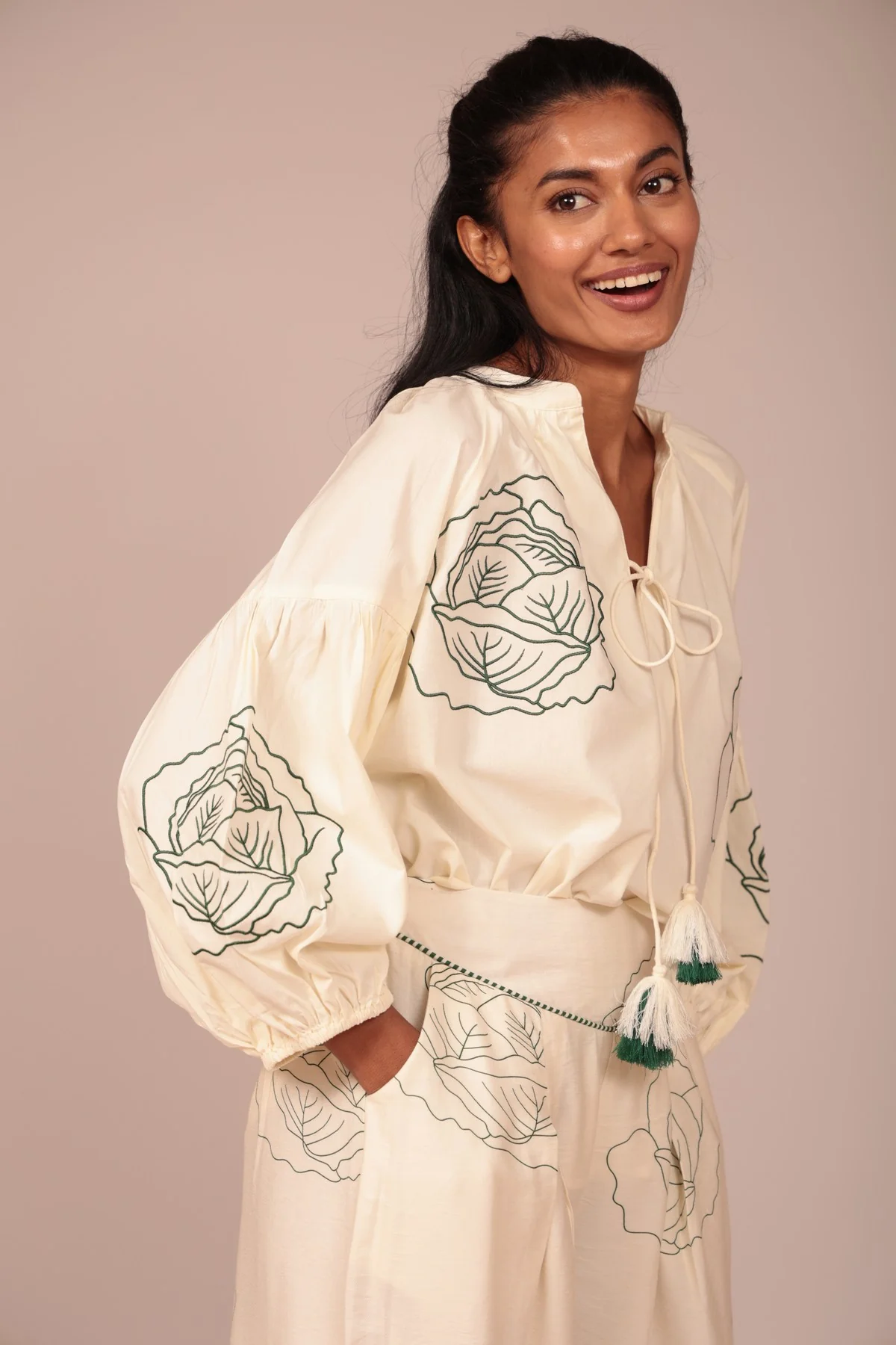 BLUSA GREEN REVERIE LE75