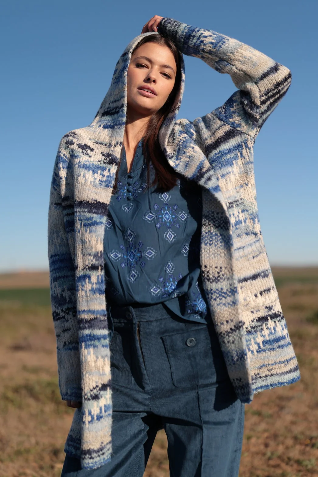 CHAQUETA DE PUNTO HIGHLANDS DRIFT NJ79
