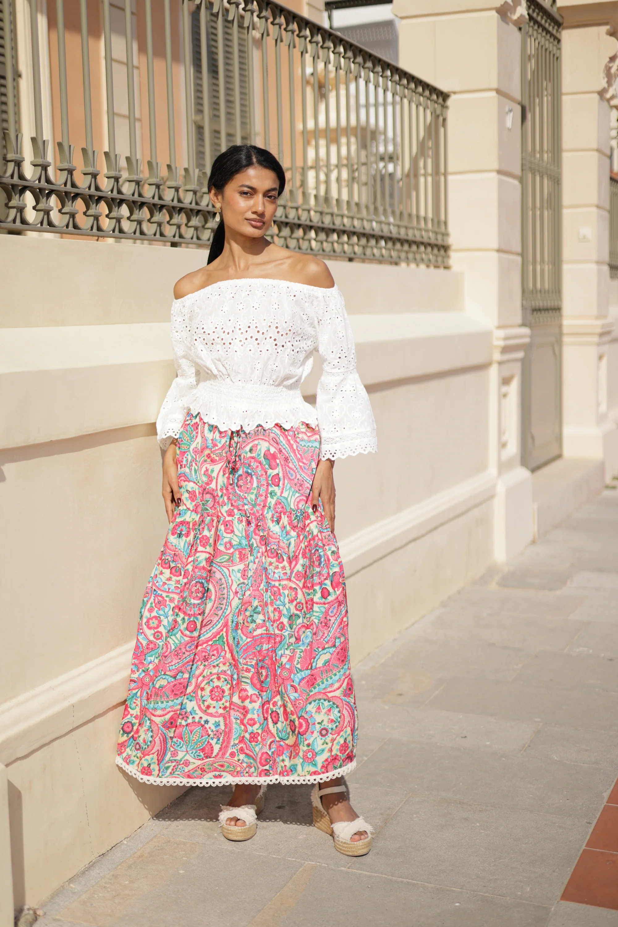 Falda larga Catalina PL138