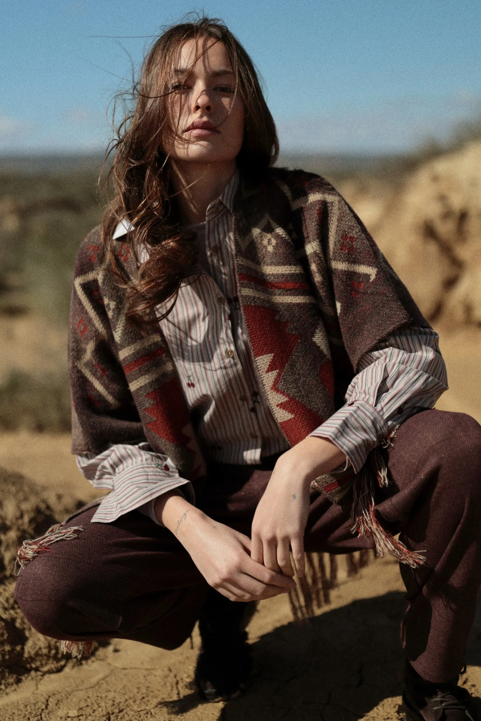 PONCHO DRIFTER PN77