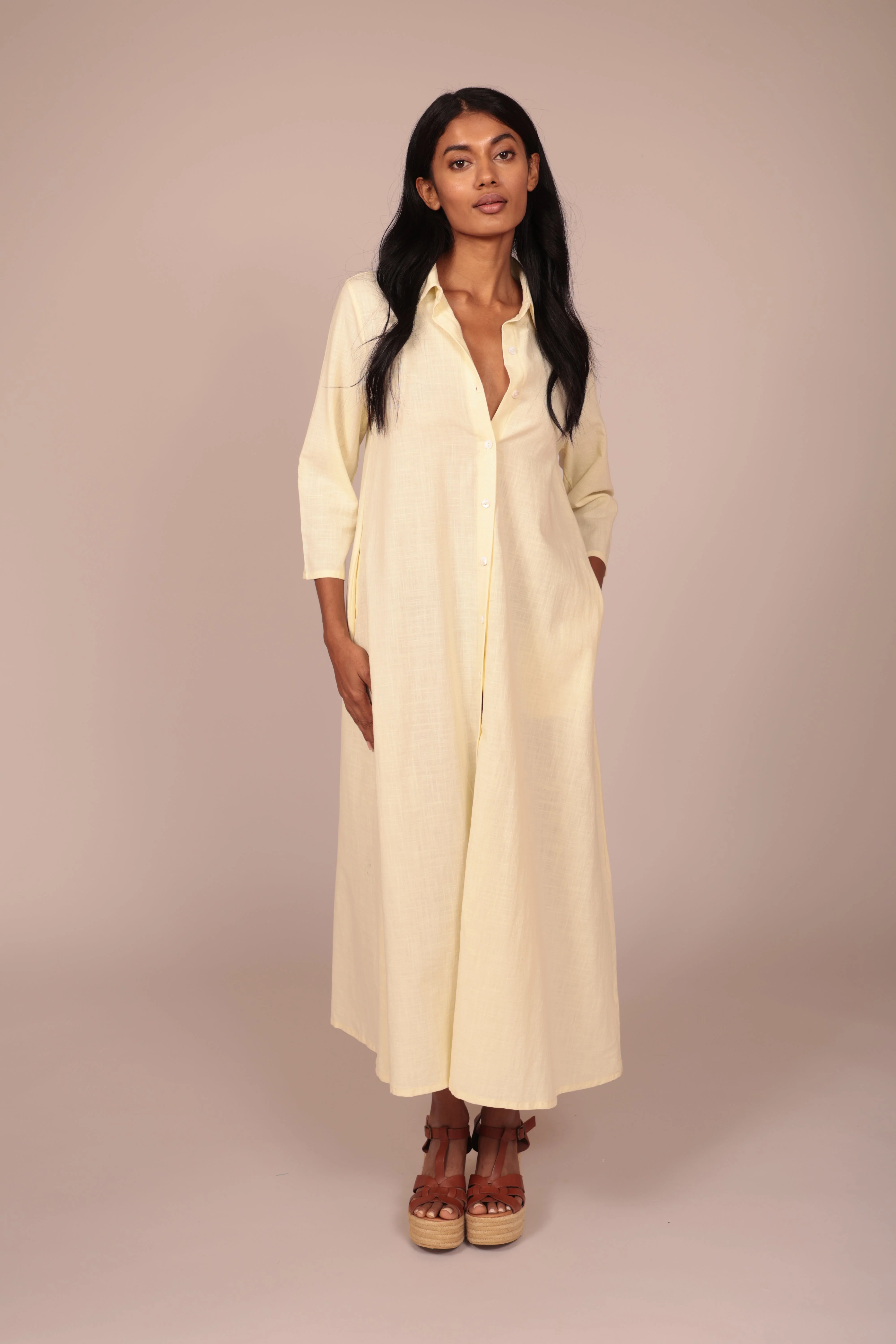 VESTIDO CAMISERO CALA BB808