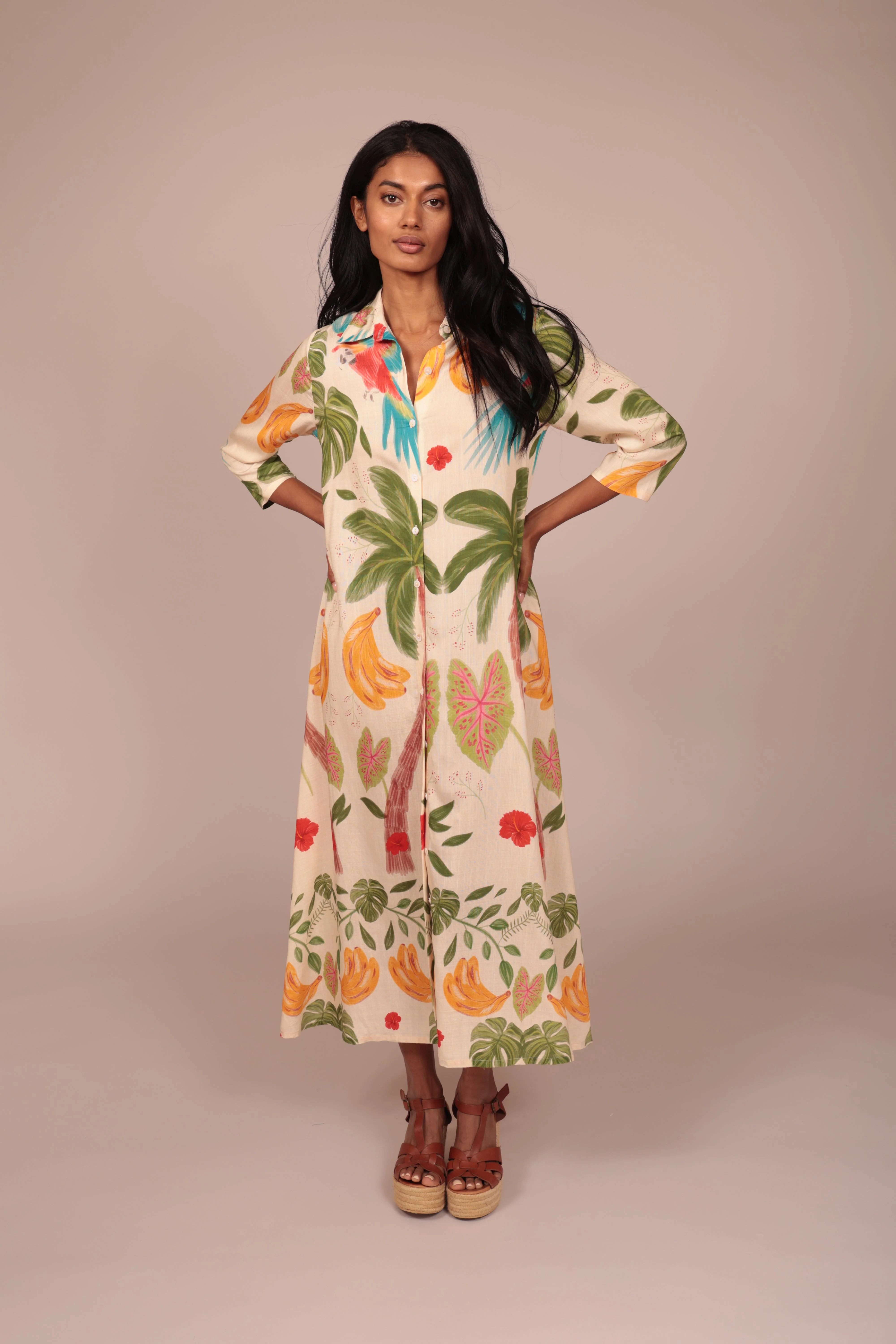 VESTIDO CAMISERO AMAINÁ RI808
