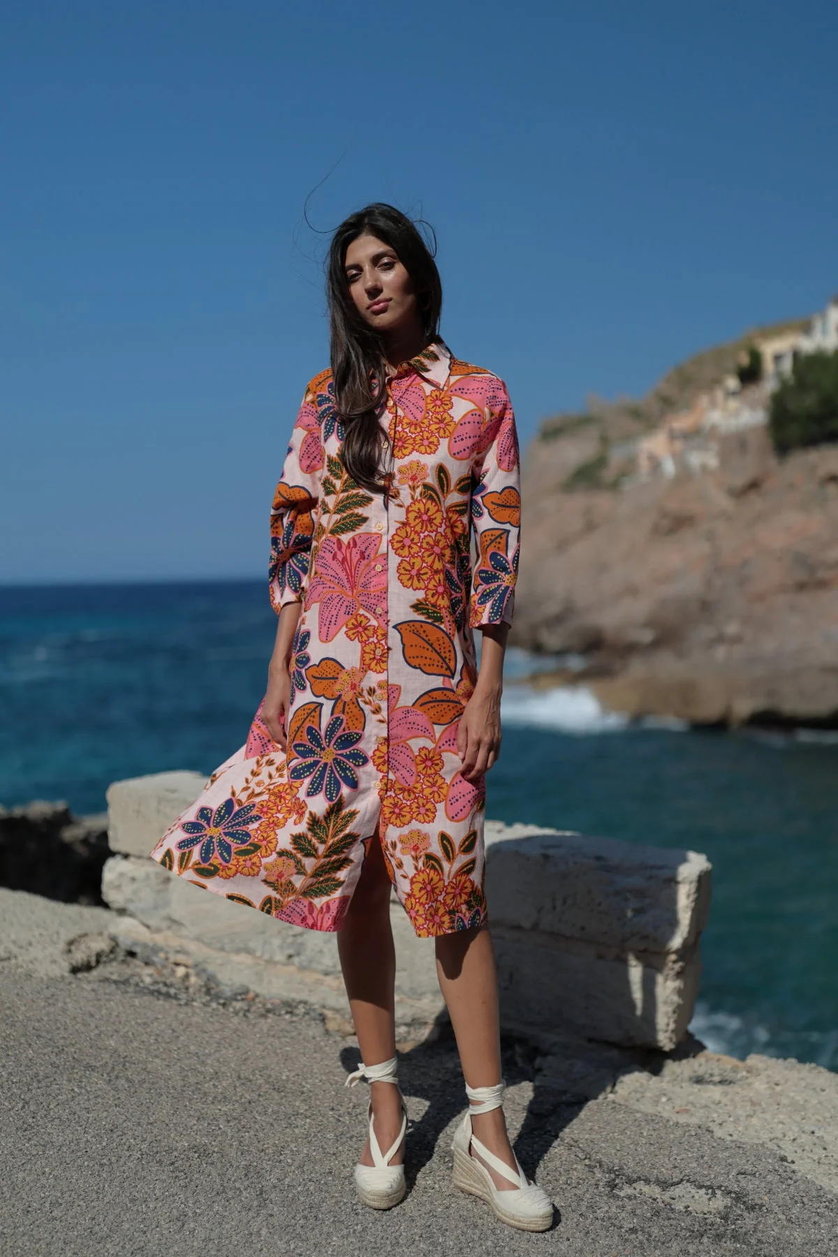 VESTIDO CAMISERO AMARË LO808