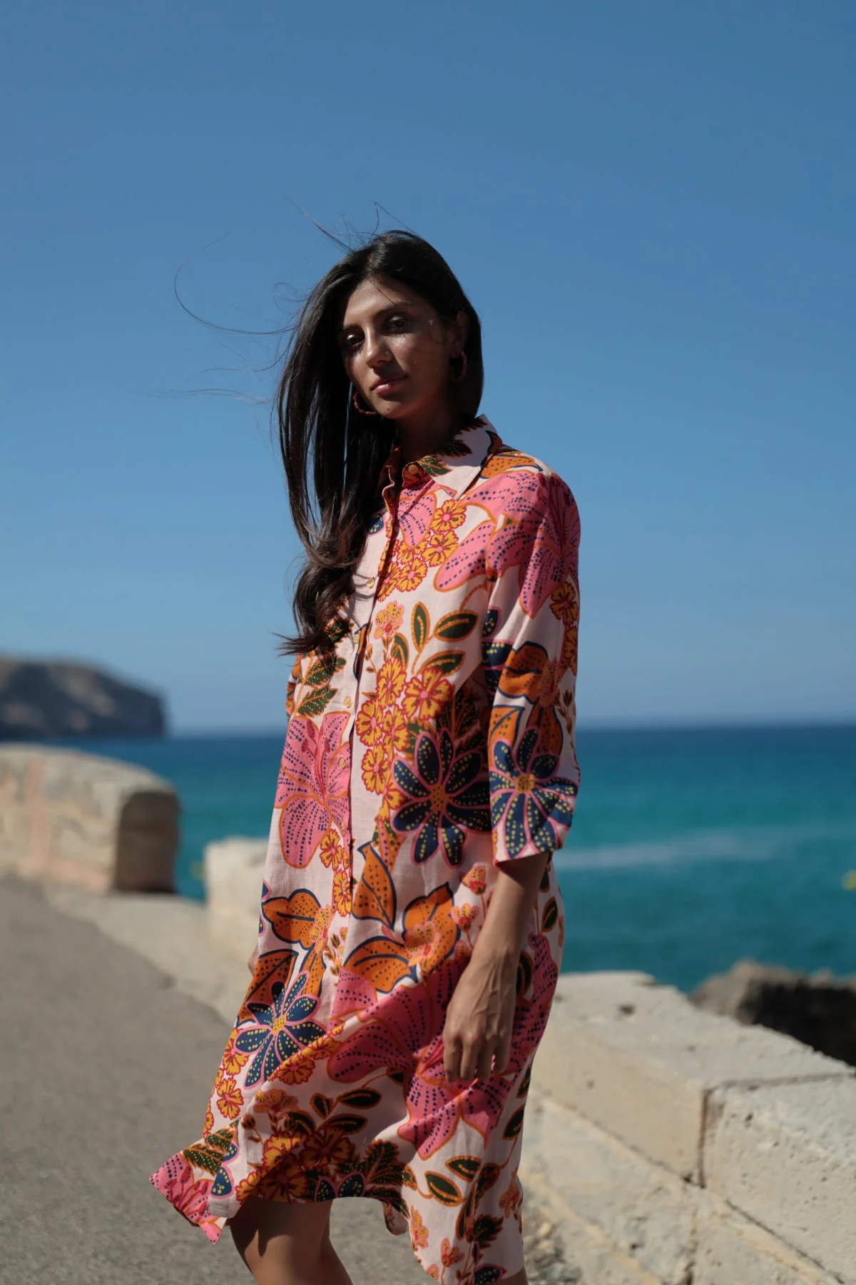 VESTIDO CAMISERO AMARË LO808 - Image 3