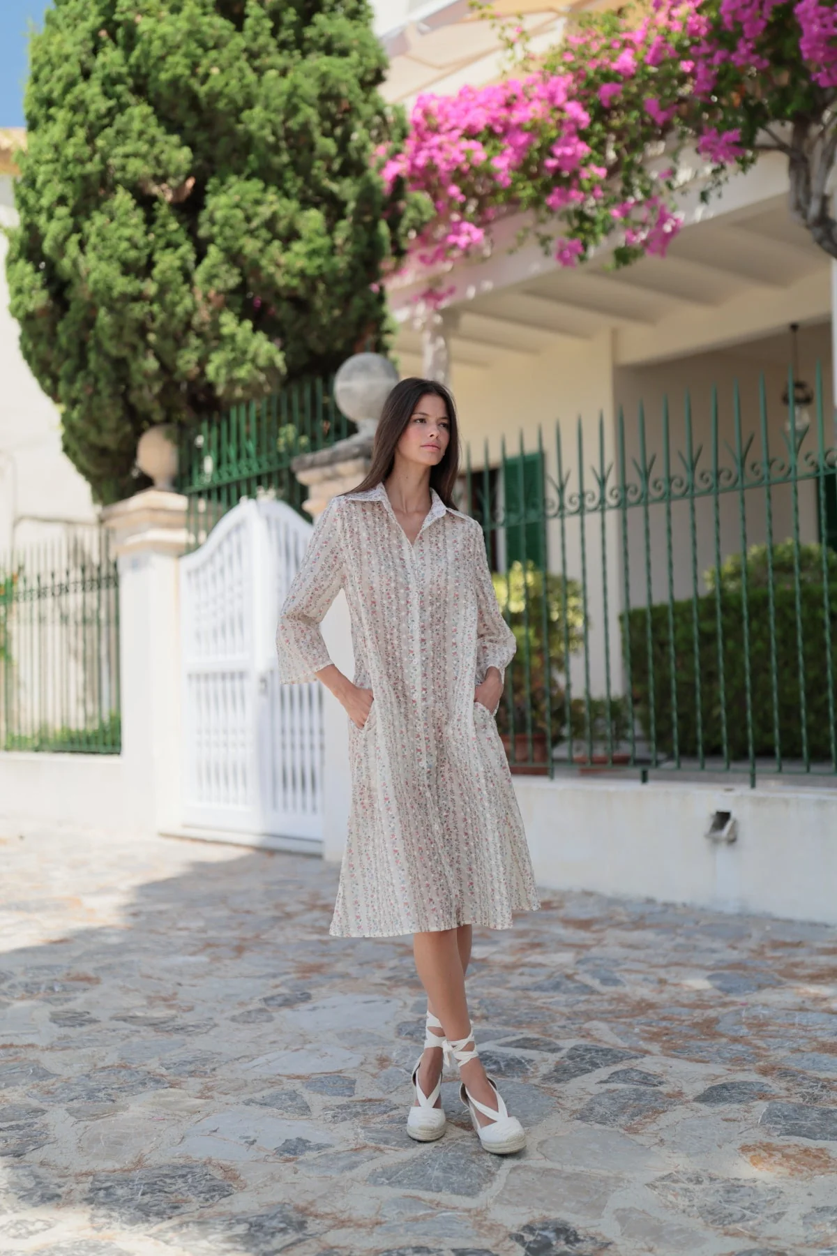 VESTIDO CAMISERO AUREA FL808 - Image 3