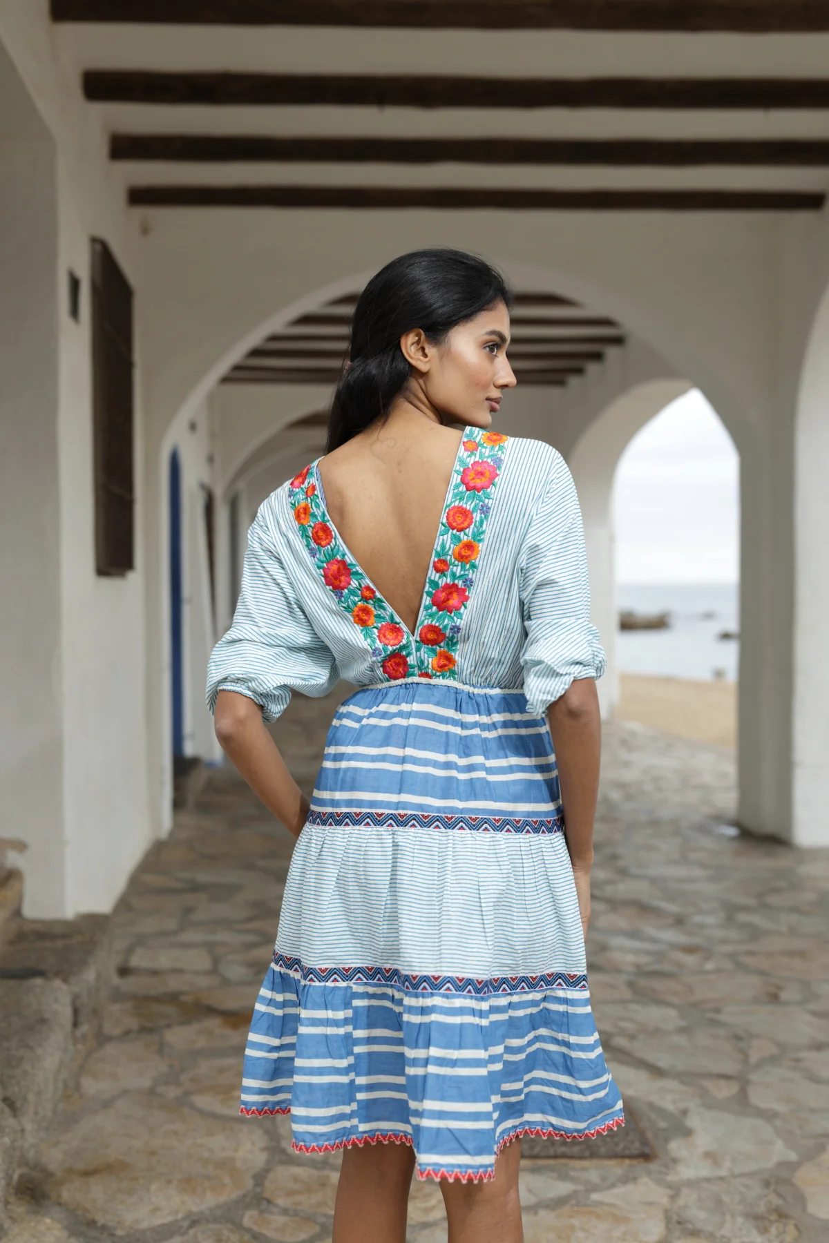 Vestido corto Anaís FR17 - Image 3