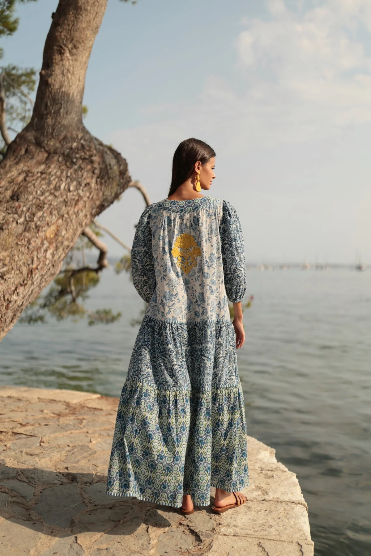 VESTIDO MAXI GALEA BL57 - Image 3