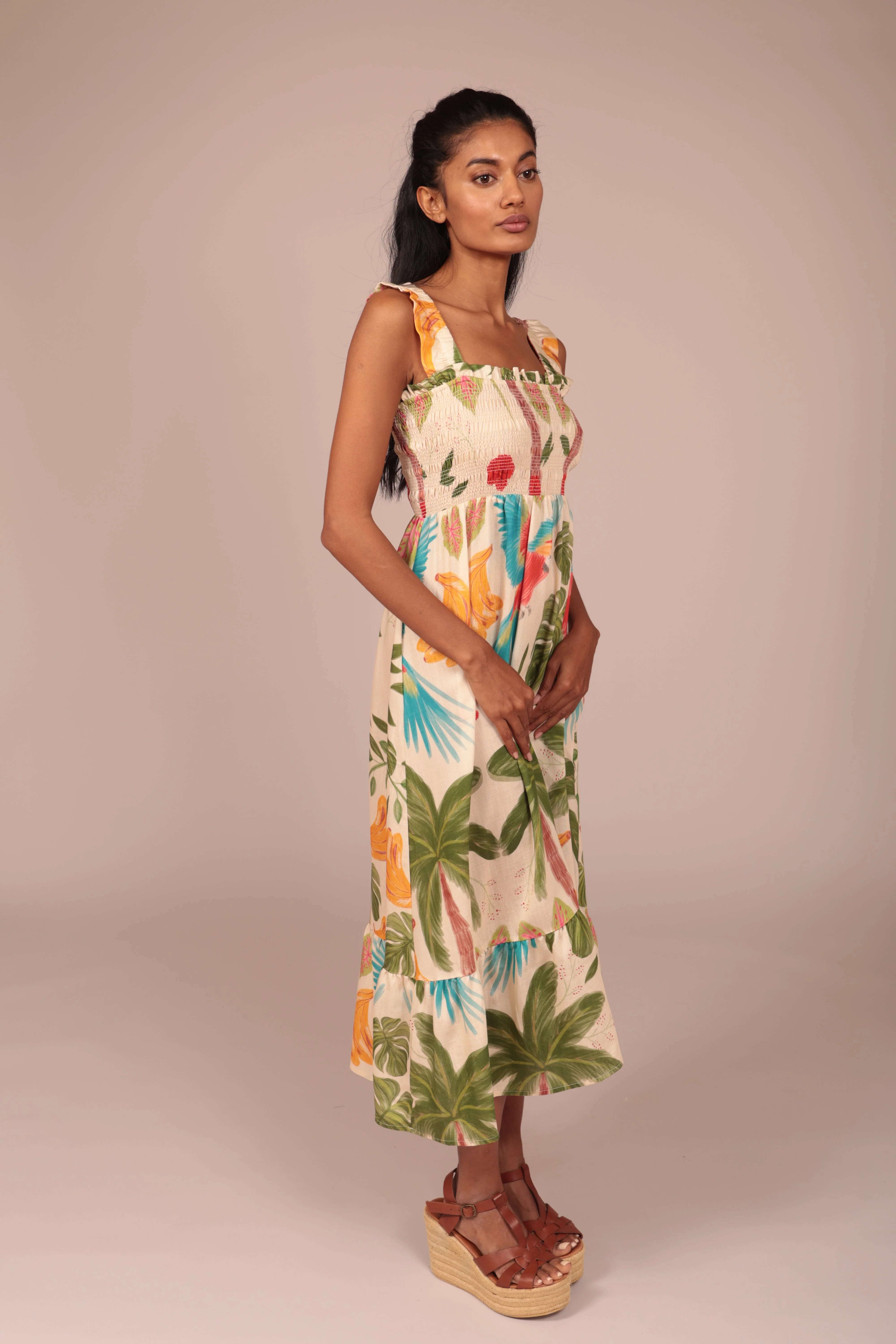 VESTIDO MIDI ILHA RI261 - Image 3