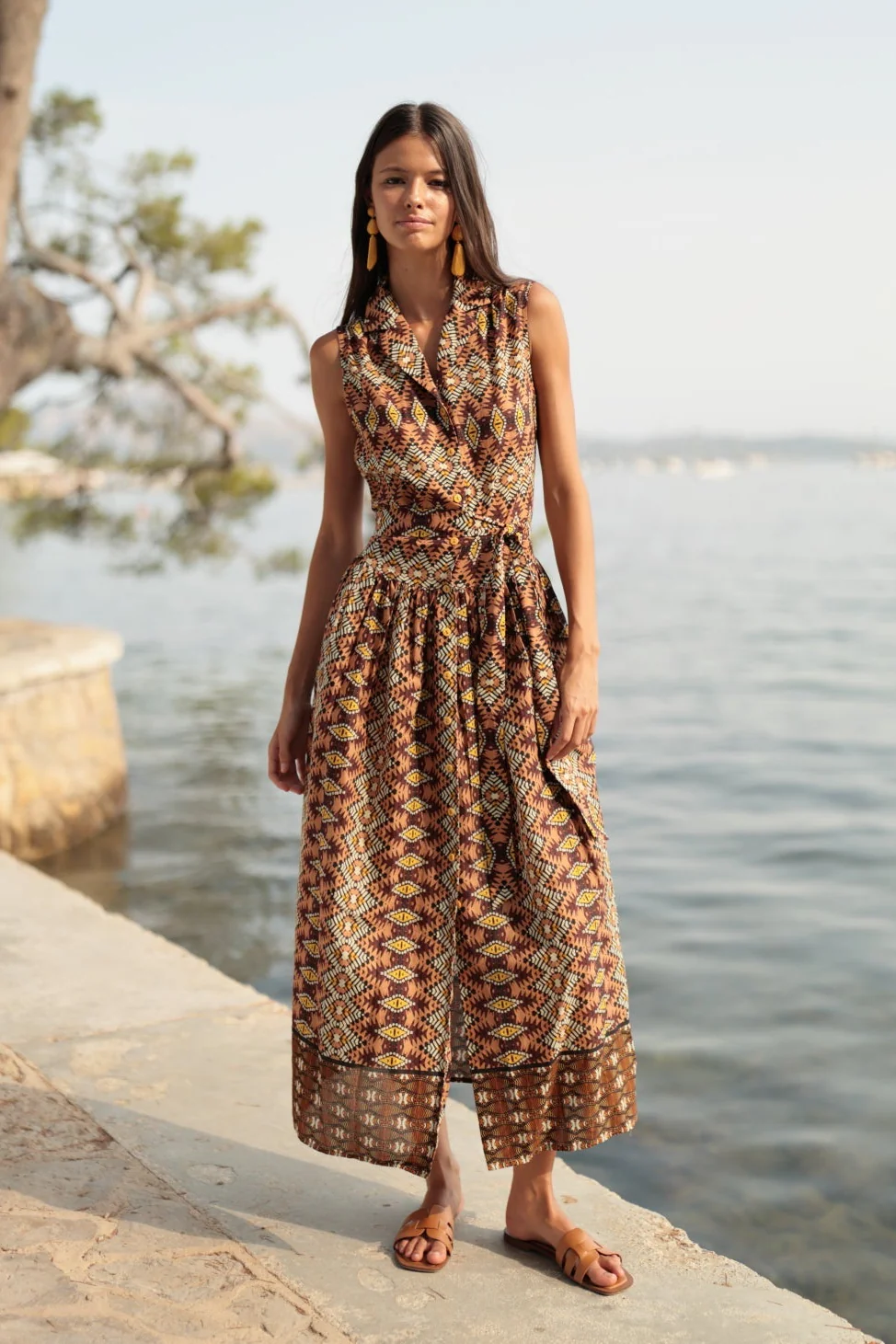 VESTIDO LARGO ETNIA PE810