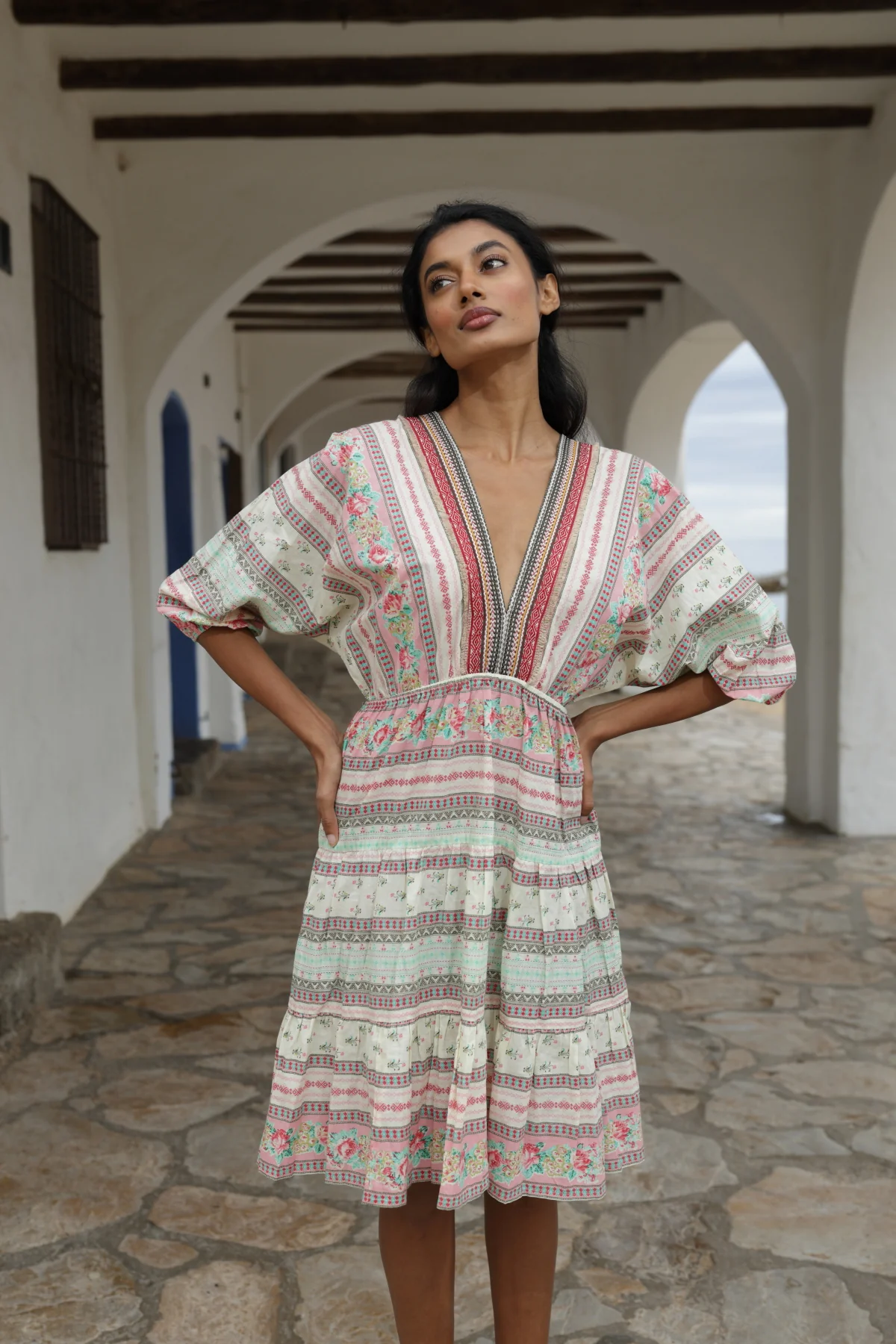 Vestido Anais coleccion Flamingo FL17 - Image 3