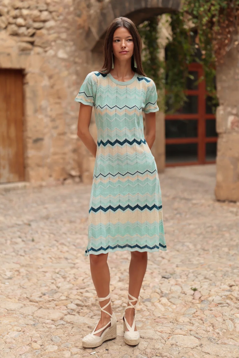 VESTIDO MIDI BRILL MI73 - Image 4