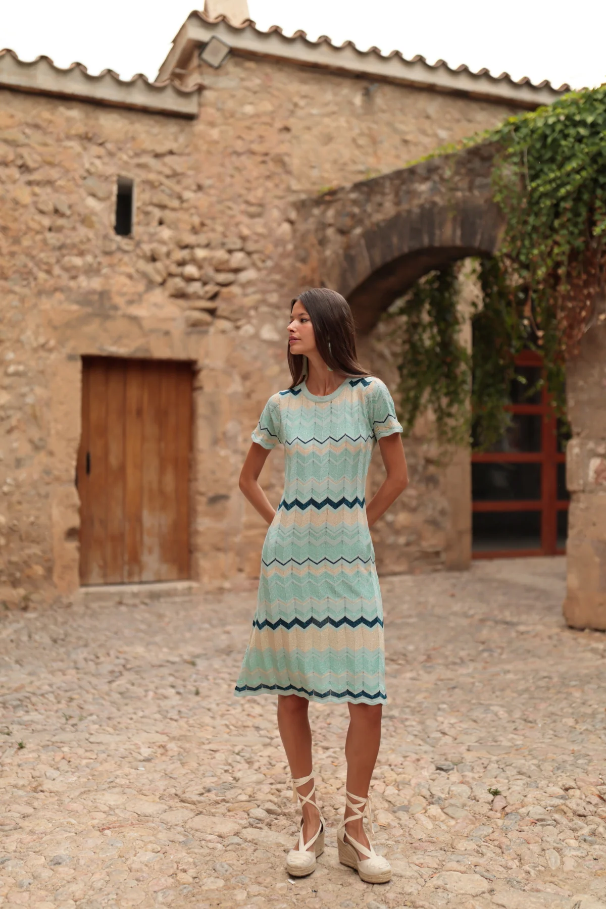 VESTIDO MIDI BRILL MI73 - Image 6