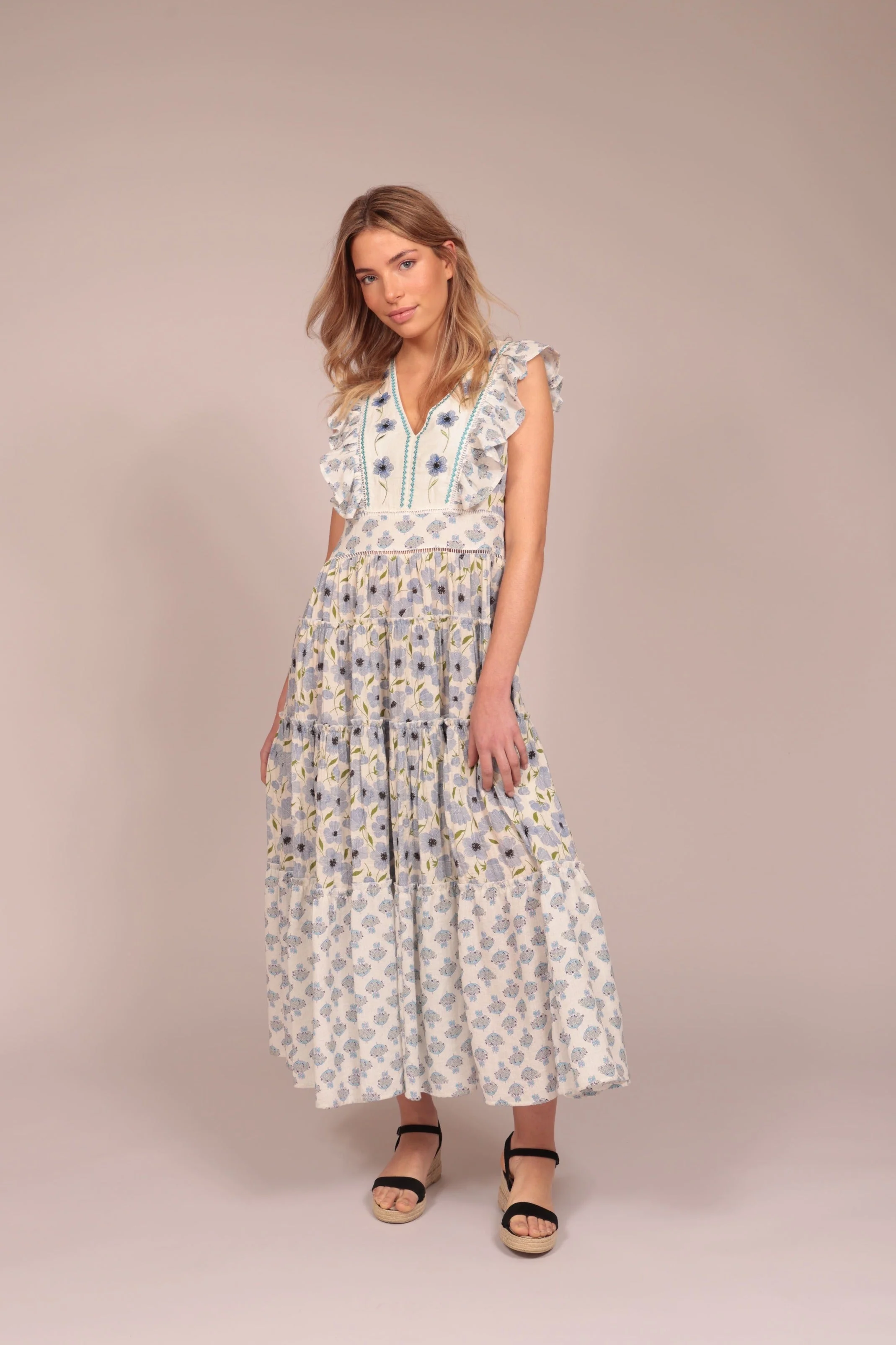 VESTIDO SIN MANGAS ATENEA FL139 - Image 2