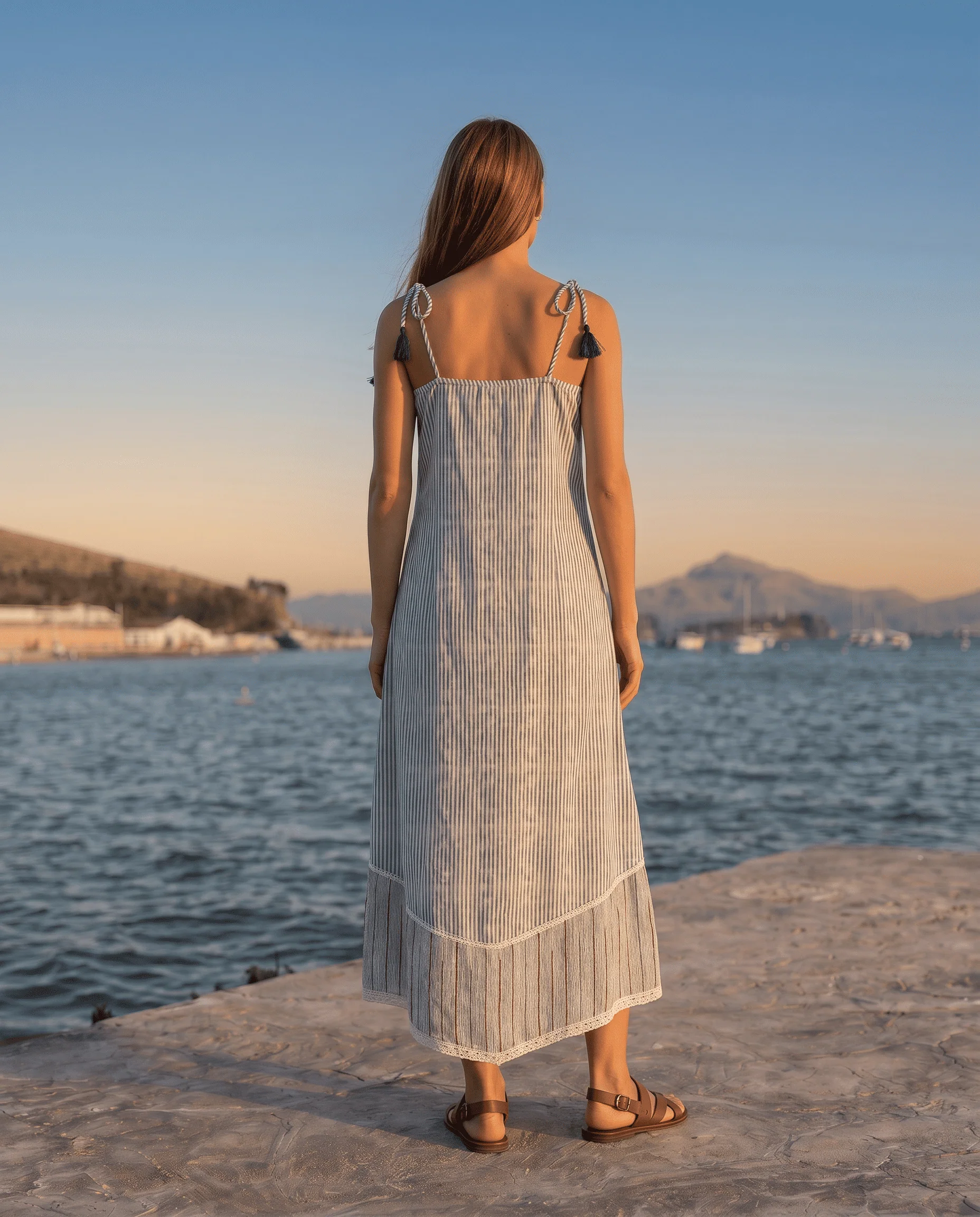 VESTIDO TIRANTES ENEA BB155 - Image 6